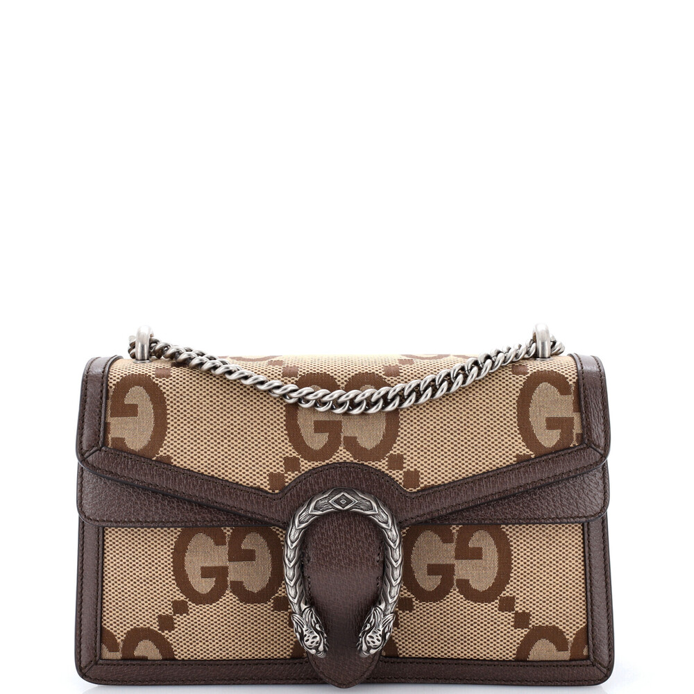 Gucci Small Dionysus Bag Jumbo GG Canvas
